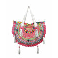 Ibiza Vintage Hmong Textile Half Moon Tote XL - Thailand